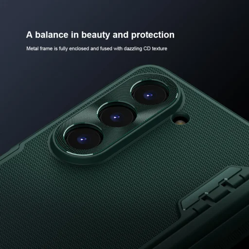 Nillkin Super Frosted Shield Fold tok Samsung Galaxy Z Fold 5 5G zöld (állványos) - 6
