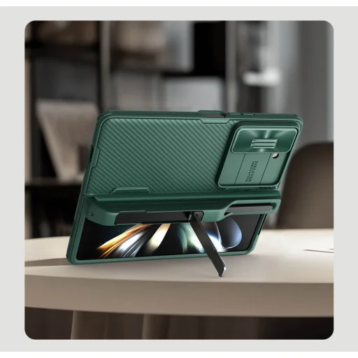 Nillkin CamShield Fold tok Samsung Galaxy Z Fold 5 5G zöld (tolltartóval) - 15