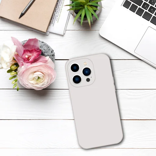 Tel Protect Silicone Premium tok Samsung Galaxy S24 powder - 5