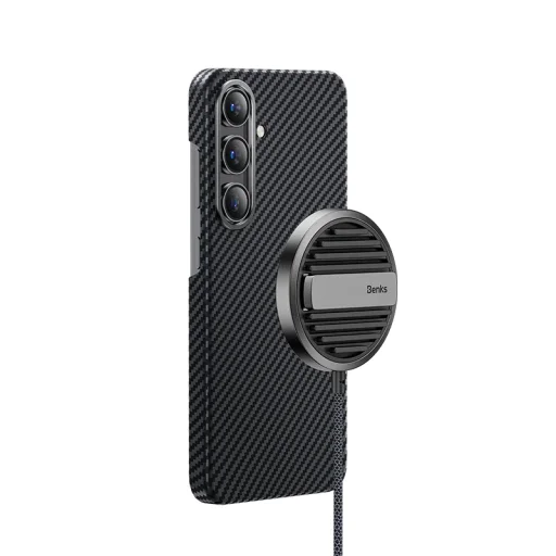  Samsung Galaxy S24 Fekete Benks Etui Magnetic Armor Air Kevlar 600D tok - 3