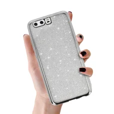 Elektro Glitter tok HUAWEI P10 EZÜST