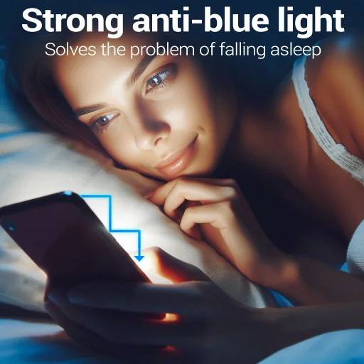 Tempered Glass Blue Light Blocking Full Glue Samsung Galaxy A51/A51 5G üvegfólia - 7