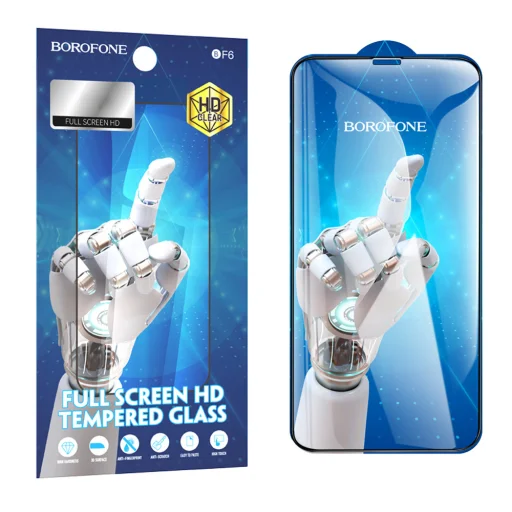Borofone Edzett üveg BF6 Diamond Armor Teljes Képernyő HD iPhone XR/11 - 10 darab, üvegfólia - 1