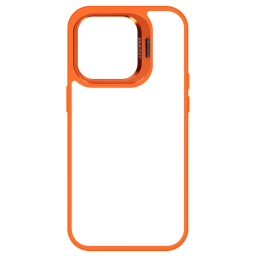 Tel Protect kitámasztós tok + kameraüveg (lencse) iPhone 11 Pro Max narancssárga - 6