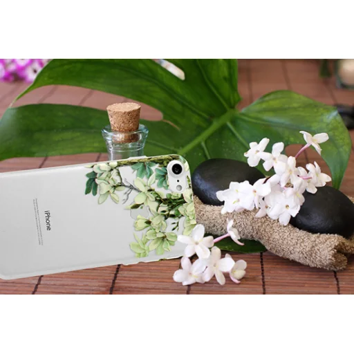 Telone Virágos Szilikon tok Huawei Y6 2018 Jasmine - 3