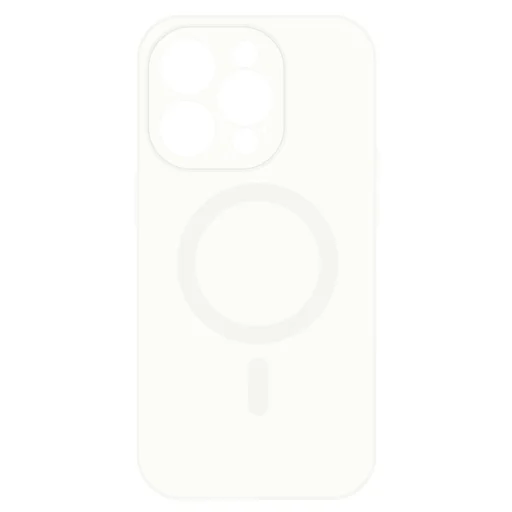 TEL PROTECT MagSilicone tok iPhone 14 Fehér - 4