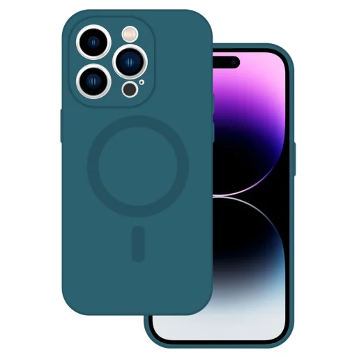 TEL PROTECT MagSilicone tok iPhone 11-hez Kék - 1