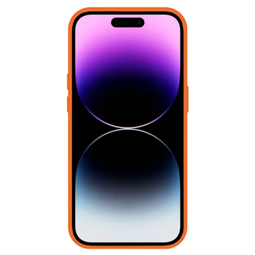 TEL PROTECT MagSilicone tok iPhone 15 Plus narancs - 3