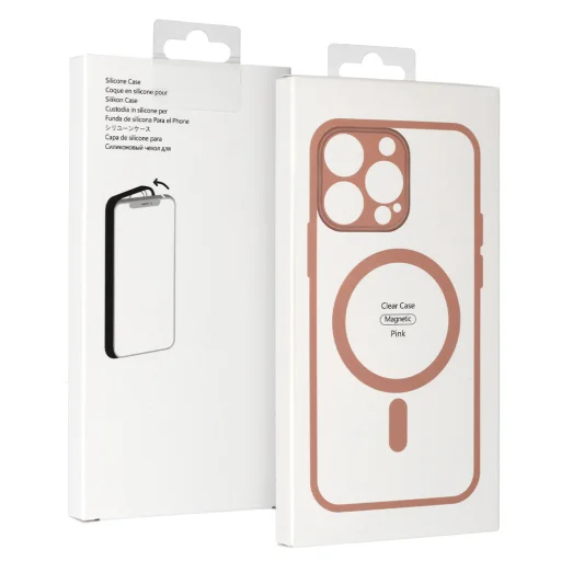 Akril Színű MagSafe Tok iPhone 13 Pro Max-hoz világos rózsaszín - 6