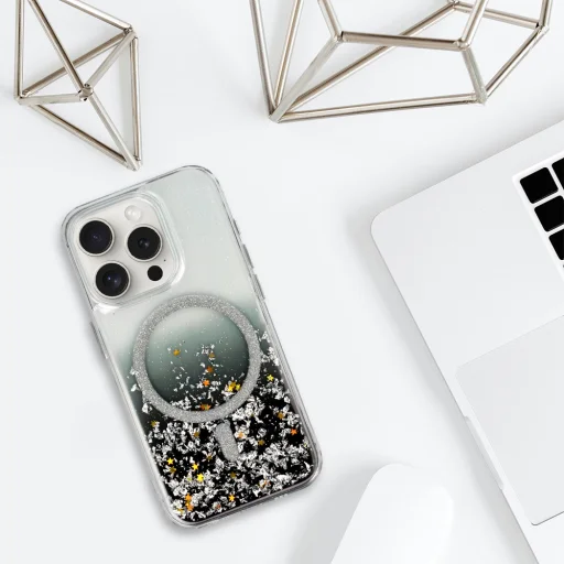 Liavec Moonlight sorozat tok iPhone 13 fekete - 6