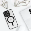 iPhone 15 Pro Max Acrylic átlátszó MagSafe-kompatibilis tok fekete - 4