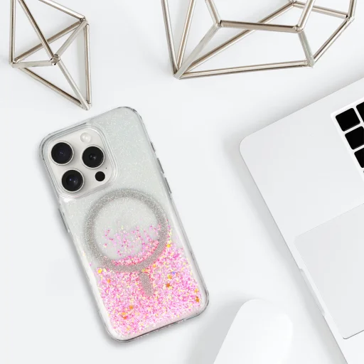 Liavec Moonlight Series tok Samsung Galaxy S22 Ultra pink - 6