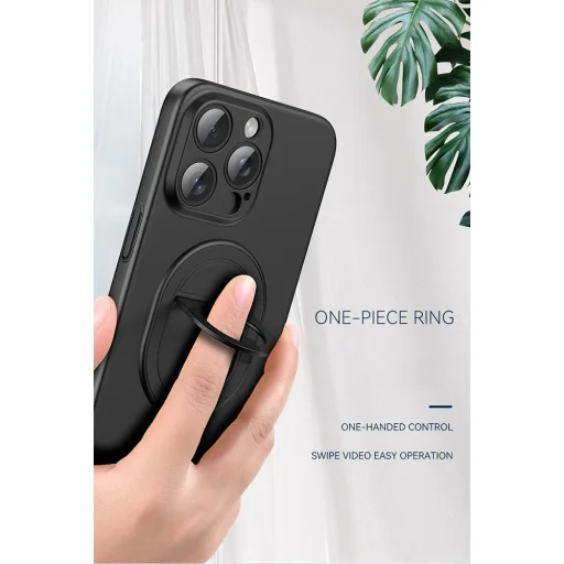 Tel Protect Magnetic Elipse tok iPhone 15 Plus szürke - 8