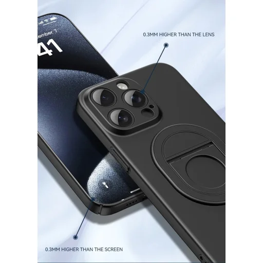 Tel Protect Magnetic Elipse tok iPhone 15 Plus szürke - 9