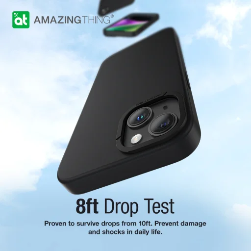 Amazing Thing Smoothie Magsafe tok 8FT IP146.7SMBK for iPhone 14 Plus fekete - 6