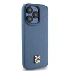 Original Case DKNY hardcase bőrtok monogram minta fém logó MagSafe DKHMP15LPSHRPSB iPhone 15 Pro kék tok thumbnail