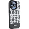 Original Case DKNY keménytok bőr nyomtatott mintával fém logóval MagSafe DKHMP15XPSOSPK iPhone 15 Pro Max fekete tok thumbnail