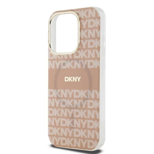 Eredeti DKNY keménytok IML Mono & Stripe MagSafe DKHMP13LHRHSEP iPhone 13 Pro/13 rózsaszín tok - 6