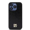 Original Case DKNY bőrtok Monogramminta Fém Logó MagSafe DKHMP15LPSHRPSK iPhone 15 Pro fekete tok thumbnail