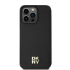 Original Case DKNY hardcase Leather Monogram Pattern Metal Logo MagSafe DKHMP15XPSHRPSK iPhone 15 Pro Max tok fekete - 3