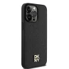 Original Case DKNY hardcase Leather Monogram Pattern Metal Logo MagSafe DKHMP15XPSHRPSK iPhone 15 Pro Max tok fekete - 4