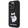 Eredeti Pouch KARL LAGERFELD hardcase Rubber Choupette 3D KLHCP14X3DRKHNK iPhone 14 Pro Max tok Fekete - 2