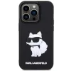 Eredeti Pouch KARL LAGERFELD hardcase Rubber Choupette 3D KLHCP14X3DRKHNK iPhone 14 Pro Max tok Fekete - 3