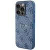 Original Case GUESS hardcase 4G Collection Leather Metal Logo MagSafe GUHMP14LG4GFRB iPhone 14 Pro tok kék thumbnail