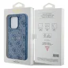 Original Case GUESS hardcase 4G Collection Leather Metal Logo MagSafe GUHMP14LG4GFRB iPhone 14 Pro tok kék thumbnail