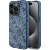 Original Case GUESS hardcase 4G Collection Leather Metal Logo MagSafe GUHMP14LG4GFRB iPhone 14 Pro tok kék thumbnail