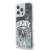 Eredeti DKNY kemény tok folyékony csillogás nagy logóval DKHCP13XLBNAEK iPhone 13 Pro Max fekete tok thumbnail
