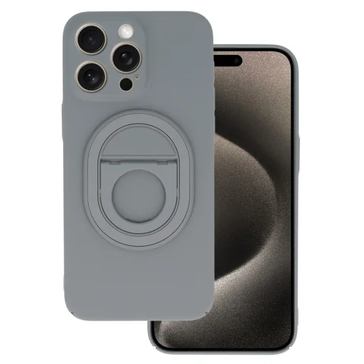 Tel Protect Magnetic Elipse iPhone 15 Pro tok szürke - 1