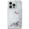 Eredeti HELLO KITTY kemény tok Liquid Glitter Charms Kitty Head HKHCP14XLIKHET iPhone 14 Pro Max ezüst tok thumbnail