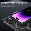Tel Protect Armor Magsafe Metal Ring tok iPhone 15 Pro fekete thumbnail