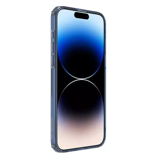Nillkin Nature Pro Mágneses TPU Tok iPhone 14 Pro készülékhez átlátszó-kék - 5