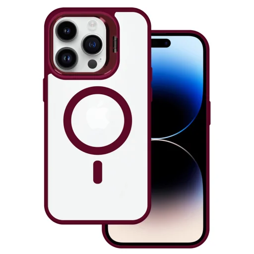 Tel Protect Kickstand Magsafe tok iPhone 13 Pro Max burgundy - 2