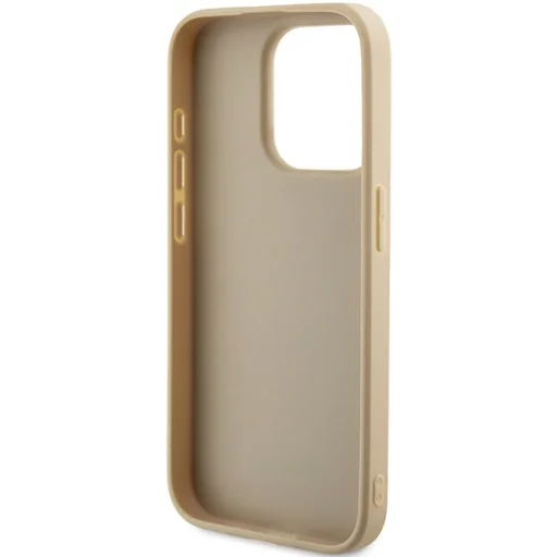Original Case GUESS hardcase Saffiano Iridescent Script GUHCP14XPSAIRSD iPhone 14 Pro Max tok arany - 7
