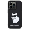 Original Pouch KARL LAGERFELD hardcase Rubber Choupette 3D KLHCP14L3DRKHNK tok iPhone 14 Pro készülékhez fekete thumbnail