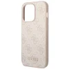 Original Case GUESS Hardcase 4G Metal Gold Logo GUHCP14LG4GFPI for iPhone 14 Pro Pink tok thumbnail