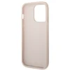 Original Case GUESS Hardcase 4G Metal Gold Logo GUHCP14LG4GFPI for iPhone 14 Pro Pink tok thumbnail