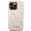 Original Case GUESS Hardcase 4G Metal Gold Logo GUHCP14LG4GFPI for iPhone 14 Pro Pink tok thumbnail