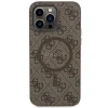 Original Case GUESS Hardcase 4G Collection Leather Metal Logo MagSafe GUHMP13LG4GFRW tok iPhone 13 Pro barna thumbnail