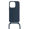 Strap szilikon tok iPhone 15 Plus design 1 sötétkék thumbnail