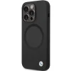  iPhone 14 Pro Fekete Original Case BMW Signature Liquid Silicon MagSafe BMHMP14SSILBK2 tok - 2