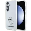 Samsung Galaxy S24 Original Pouch KARL LAGERFELD fliptok IML Choupette KLHCS24SHNCHTCT tok áttetsző