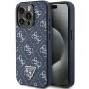 Original Case GUESS kemény tok 4G Triangle Metal Logo GUHCP15LPG4GPB iPhone 15 Pro kék tok thumbnail