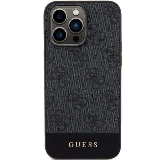 Original Case GUESS hardcase 4G Stripe Collection GUHCP15XG4GLGR iPhone 15 Pro Max tok szürke - 3