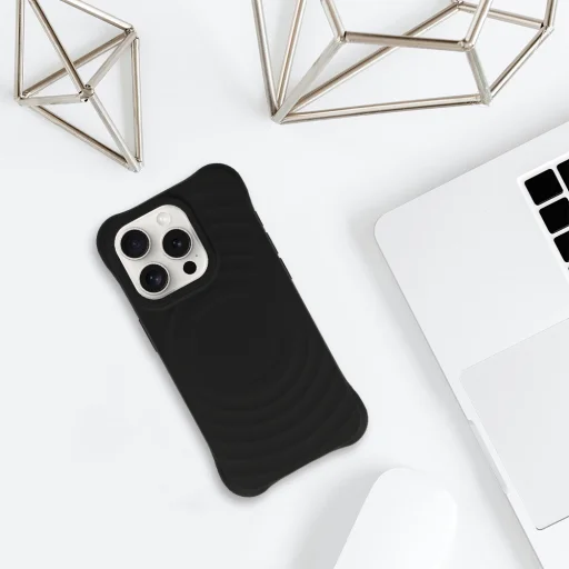 Tel Protect Wave Magsafe tok iPhone 13 Pro Max fekete - 6