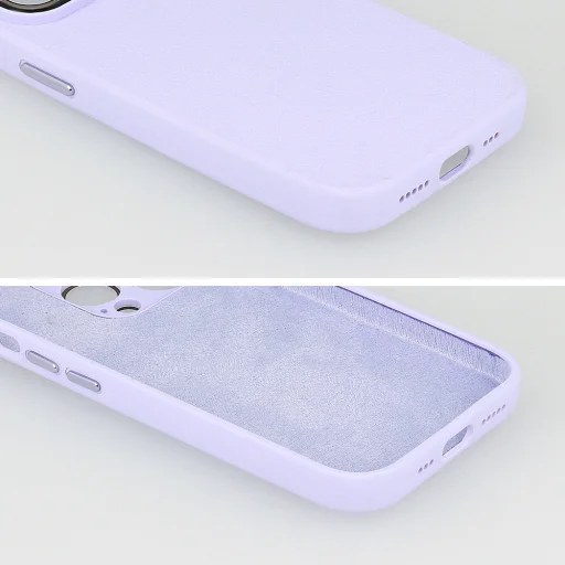 Tel Protect Lichi Soft Case tok iPhone 12 világos lila - 4
