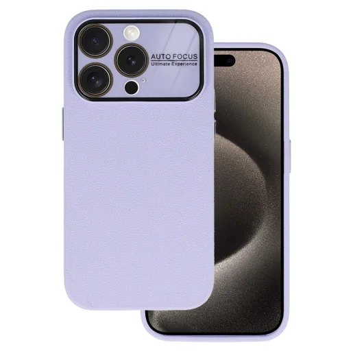Tel Protect Lichi Soft Case tok iPhone 12 világos lila - 1